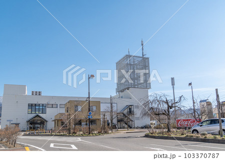 駅前風景　信州中野駅 103370787