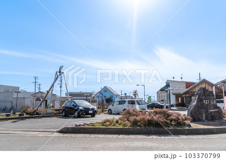 駅前風景 信州中野駅 駅前風景 信州中野駅 103370799
