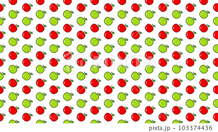 りんごのパターン背景 103374436