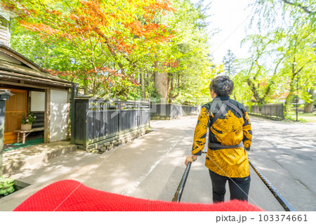 角館 人力車 観光案内 103374661