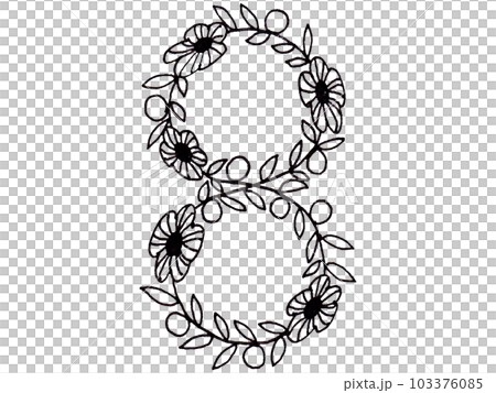 Scandinavian style hand-drawn illustration 103376085