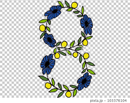 北欧風 手描き イラスト 北欧風 手描き イラスト 103376104
