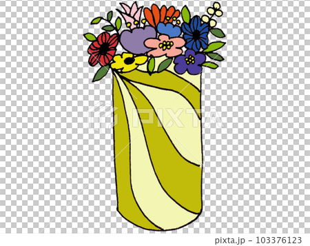 北欧風　手描き　イラスト 103376123