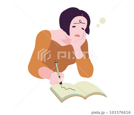 集中力が低下して困っている人 集中力が低下して困っている人 103376816