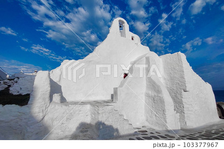 ギリシャ紀行 エーゲ海の島々 ミコノス島 パラポティアニ教会 ギリシャ紀行 エーゲ海の島々 ミコノス島 パラポティアニ教会 103377967
