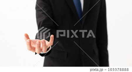 ビジネスイメージ　手元　合成素材 103378888