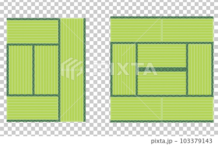8 tatami mats and 6 tatami green tatami mats 8 tatami mats and 6 tatami green tatami mats 103379143