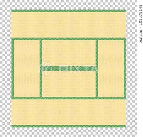 Eight tatami mats in bright colors Eight tatami mats in bright colors 103379148