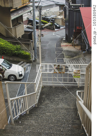 熱海 屋外の階段 熱海 屋外の階段 103380942