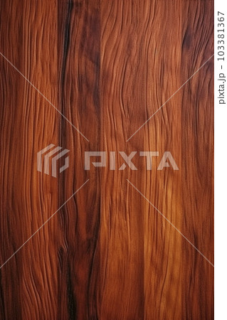 マホガニー風の木材の背景素材「AI生成画像」 103381367