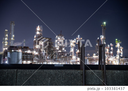 工場夜景 四日市市 工場夜景 四日市市 103381437