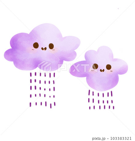 purple clouds 103383321