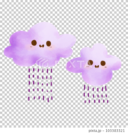 purple clouds 103383321