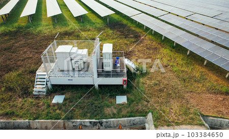 Solar panels on solar power plant, Renewable energy, Solar power plant Solar panels on solar power plant, Renewable energy, Solar power plant 103384650