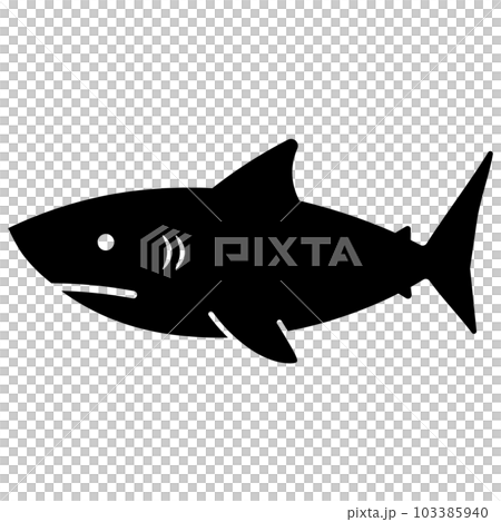 shark icon 103385940