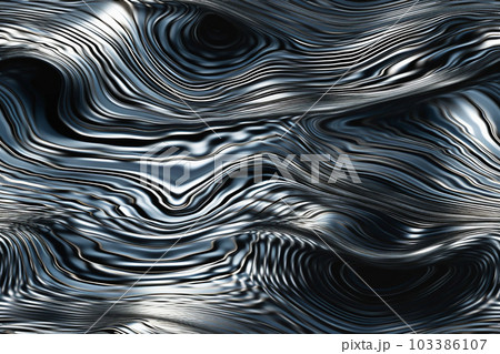 White abstract background with holographic surface. Rainbow silver  reflective iridescent texture. Generative ai Stock Illustration