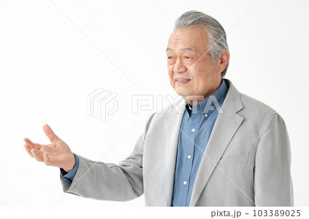 シニア　男性　対談 103389025