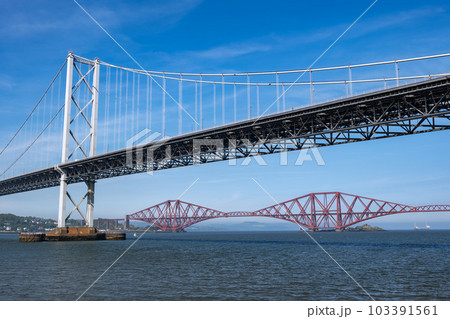 Firth Of Forth Bridges In Scotland Firth Of Forth Bridges In Scotland 103391561