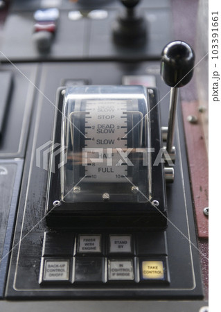 Ship's control device. Engine control from navigational bridge. Ship's control device. Engine control from navigational bridge. 103391661