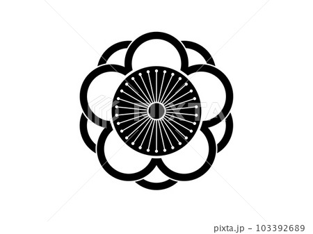中陰八重向い梅 103392689