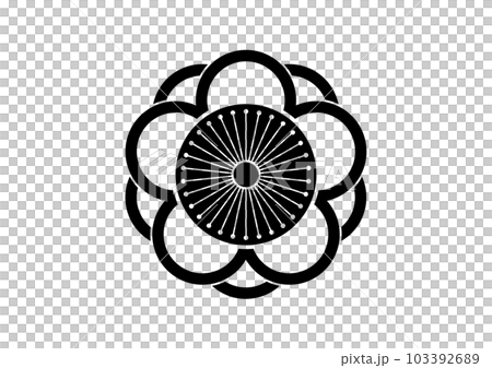 中陰八重向い梅 103392689