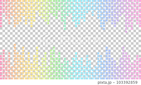 カラフルなイコライザーの背景 カラフルなイコライザーの背景 103392859