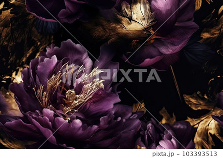 magenta peony flowers 103393513