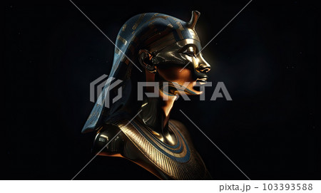 Bastet, half woman half cat goddess, ai based Bastet, half woman half cat goddess, ai based 103393588