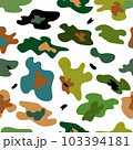Seamless abstract pattern  on an isolated backgraund 103394181