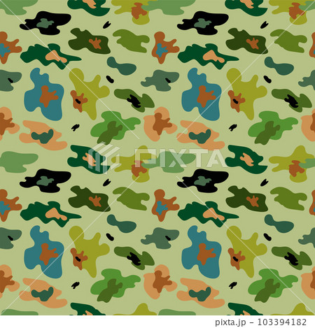 Seamless abstract pattern  on a  light yellow backgraund 103394182