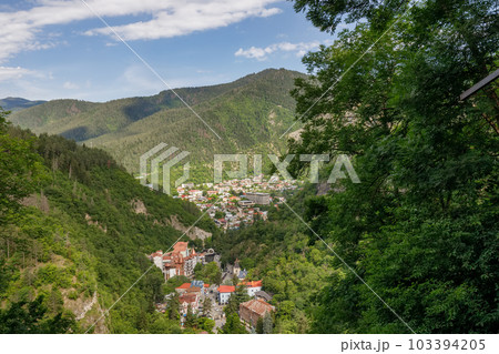 heaven on earth,Borjomi is a resort town in Samtskhe Javakheti region of Georgia. 103394205