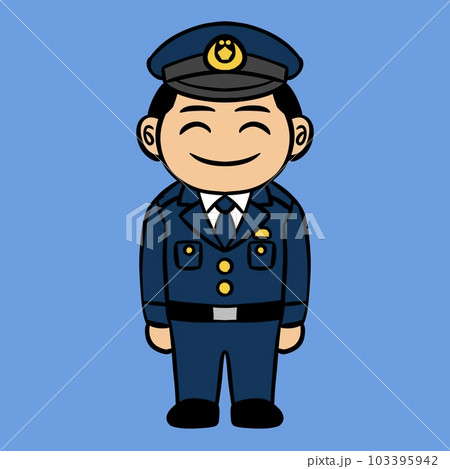 警察官のイラスト 103395942