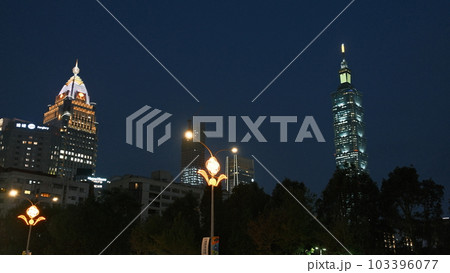 台北101の夜景 台北101の夜景 103396077