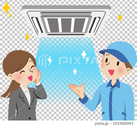 業務用エアコンをクリーニングする業者 103400993