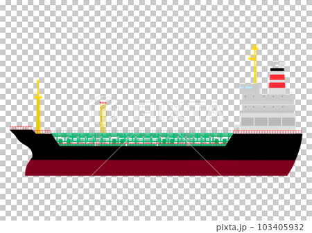 An oil tanker carrying gasoline, jet fuel oil, etc. 103405932
