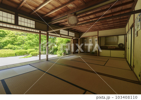 京都 新緑の詩仙堂 額縁庭園 京都 新緑の詩仙堂 額縁庭園 103408110