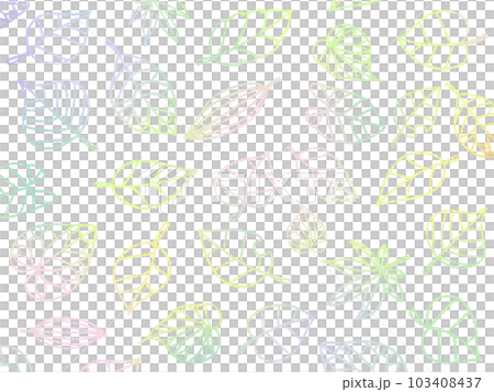 Background of fallen leaves White background ⑦ Background of fallen leaves White background ⑦ 103408437