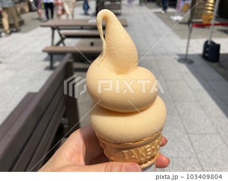 濃厚たまごソフトクリーム 濃厚たまごソフトクリーム 103409804