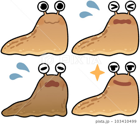 ナメクジ4パターン ナメクジ4パターン 103410499