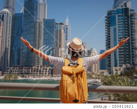 tourist trip to futuristic dubai 103411621