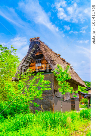 白川郷 合掌造りの倉庫 103411759