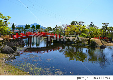 紫式部公園 反橋 中島 越前市 紫式部公園 反橋 中島 越前市 103411793