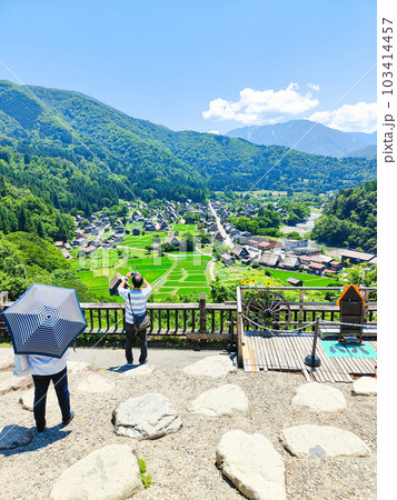 夏の白川郷 夏の白川郷 103414457