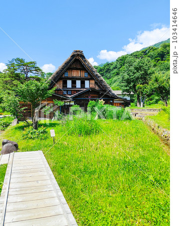 夏の白川郷 103414646