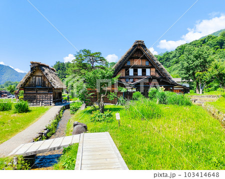 夏の白川郷 夏の白川郷 103414648