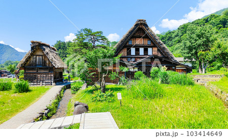 夏の白川郷 夏の白川郷 103414649