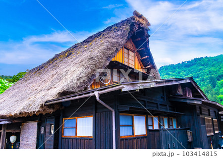 白川郷 合掌造りの古民家 103414815