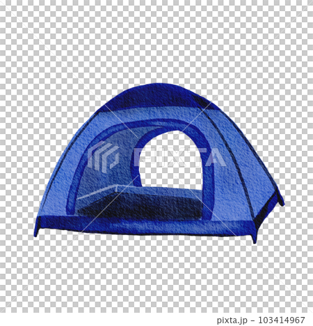 blue camping tent blue camping tent 103414967