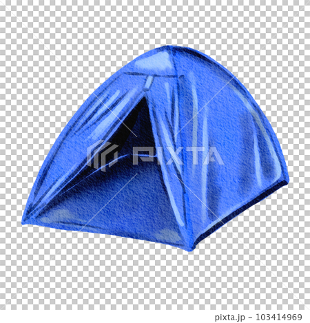 blue camping tent blue camping tent 103414969