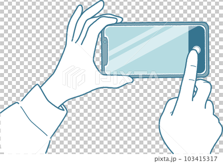 手持手機拍照 103415317